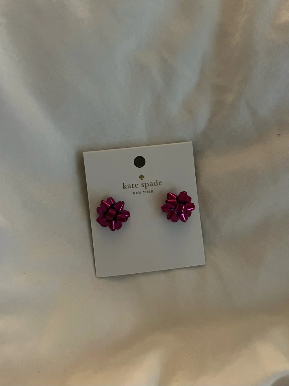 kate spade bow earrings